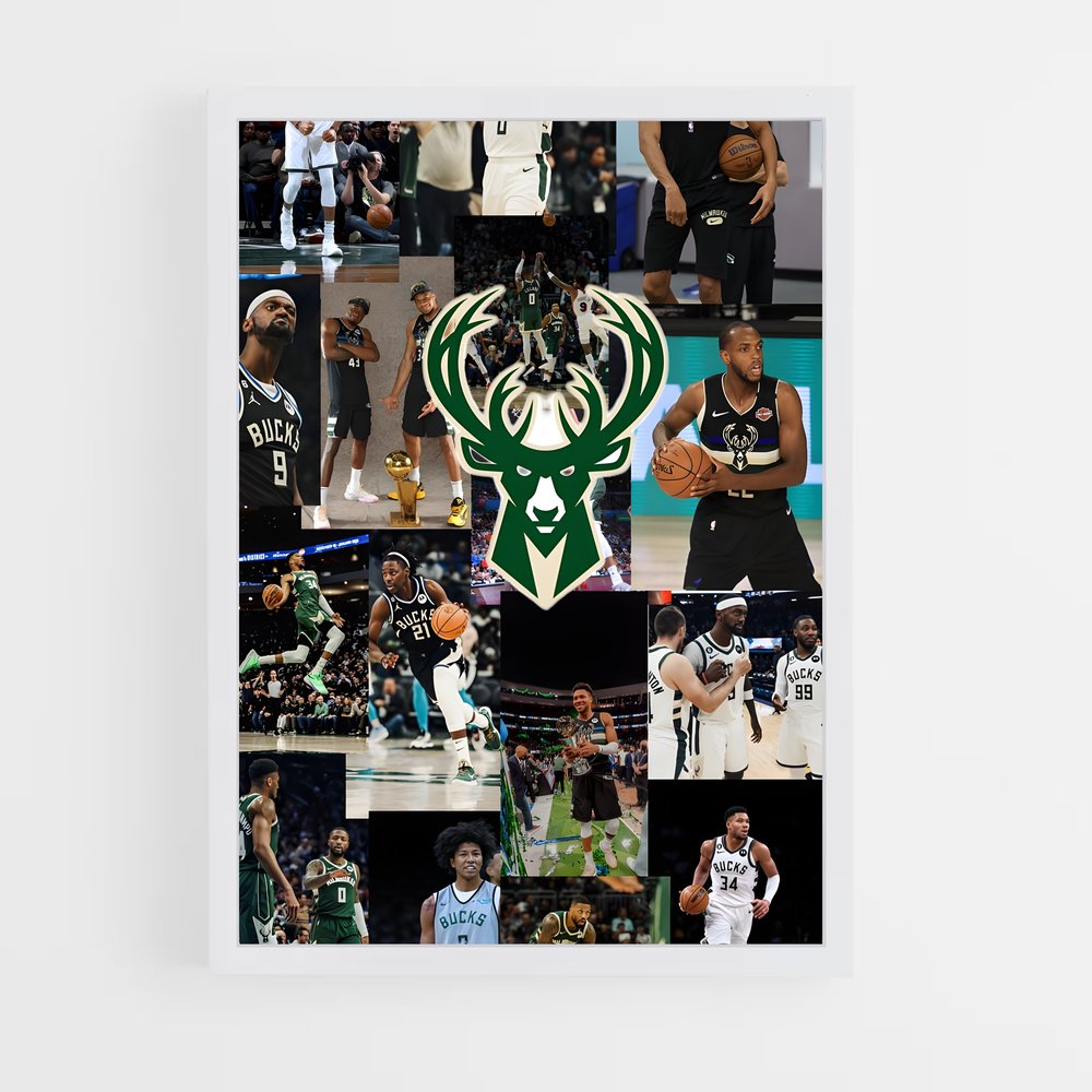 Poster Champs de Glace – affiche Basketball (vue 3)